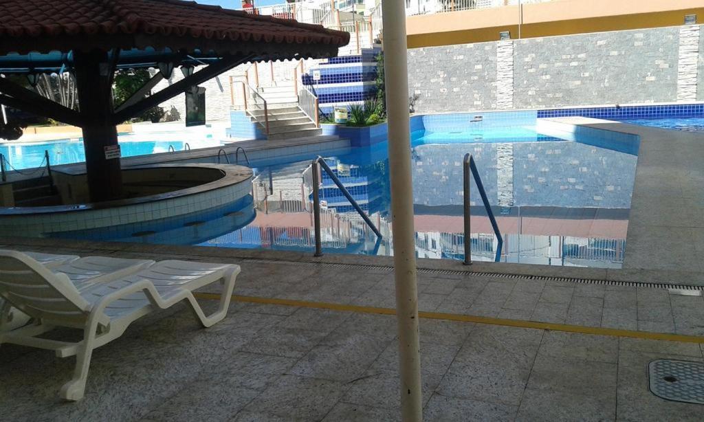 Caldas Novas - Go - Apartamento Parque Das Aguas Quentes Bloco 1 - Em Frente Clube Prive المظهر الخارجي الصورة