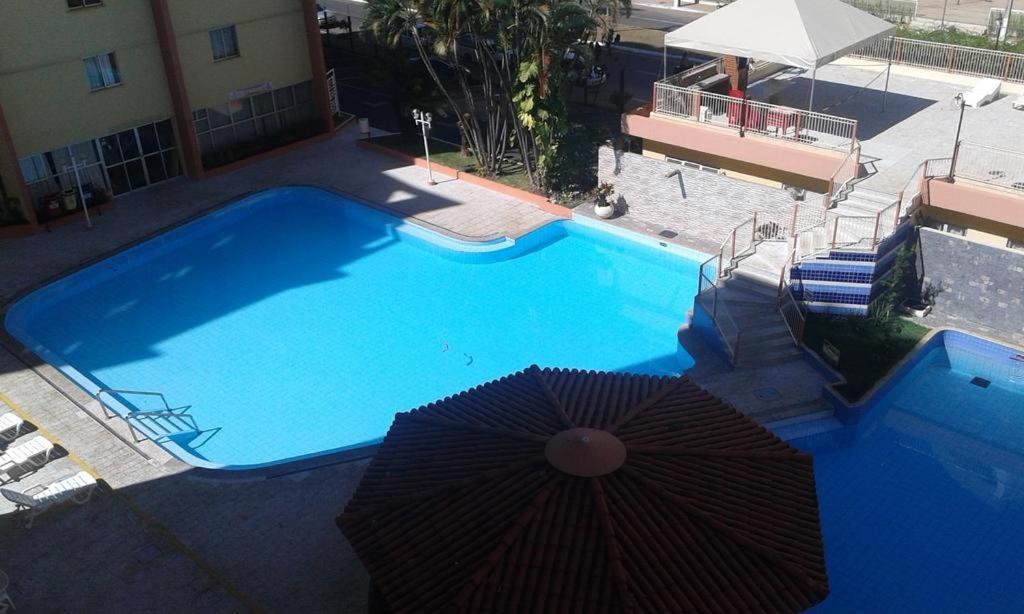 Caldas Novas - Go - Apartamento Parque Das Aguas Quentes Bloco 1 - Em Frente Clube Prive المظهر الخارجي الصورة